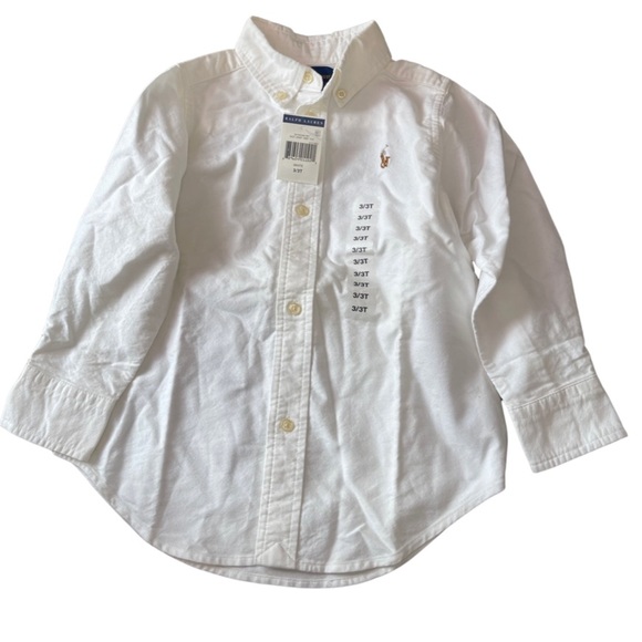 Ralph Lauren Shirts & Tops New Toddlers Ralph Lauren White Button